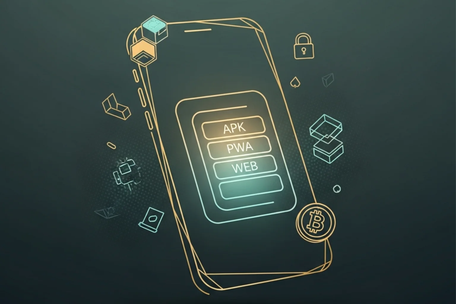 Composición editorial sobre casinos Bitcoin en Android: lo que cambia frente al navegador