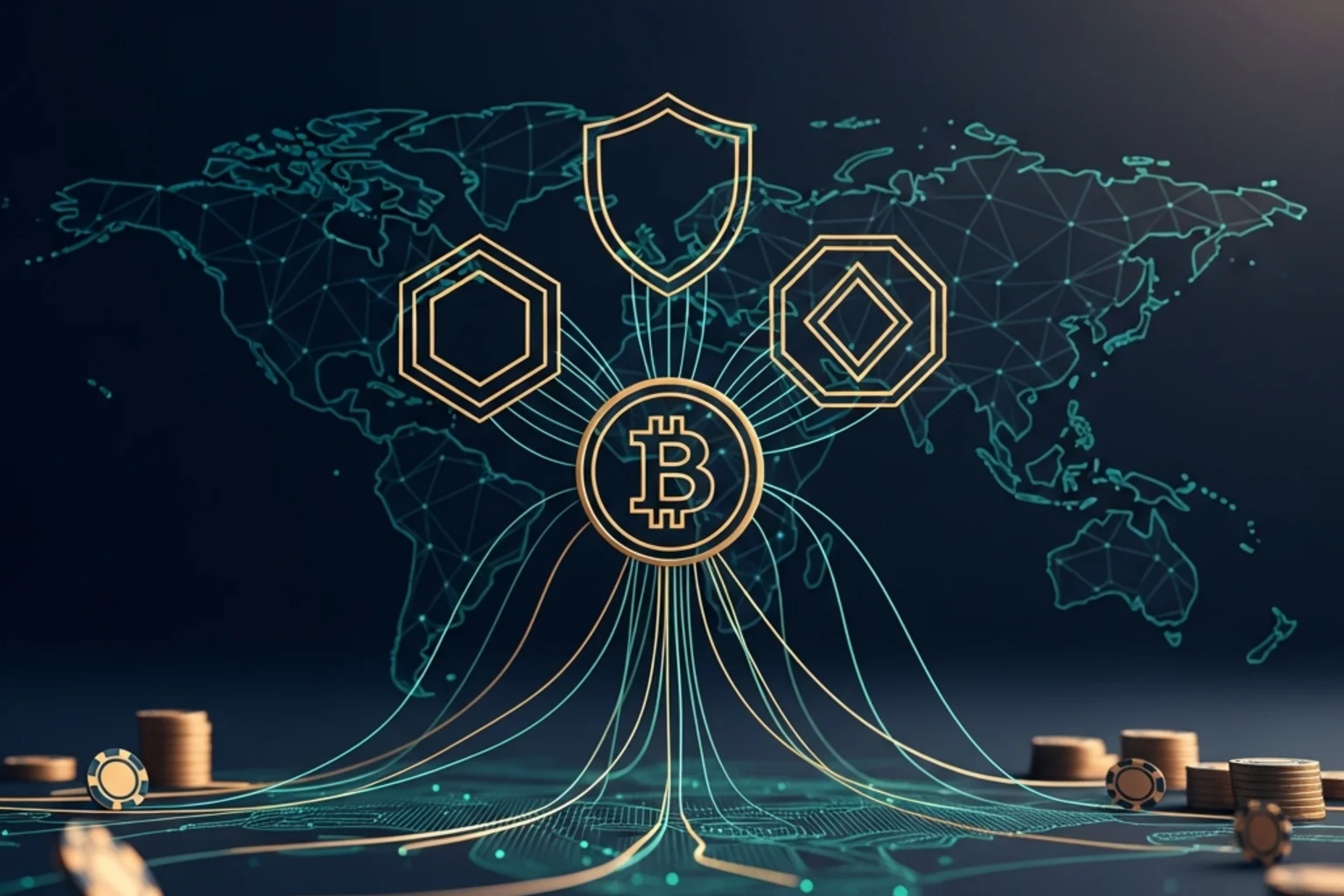 Composición editorial sobre casinos Bitcoin con licencia: qué licencia y por qué importa